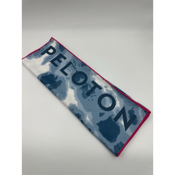 Peloton Other - Peloton Yoga Towel Tye Dye Patters 75 x 26 Microfiber Towel Absorbent Blue